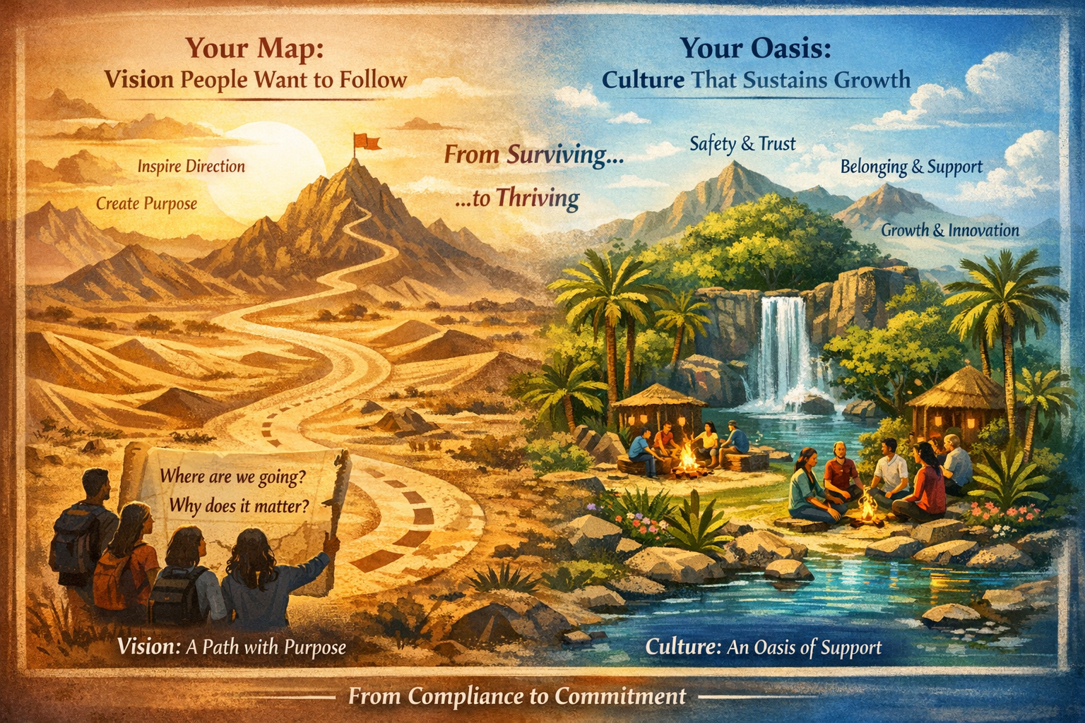 Your Map and Your Oasis